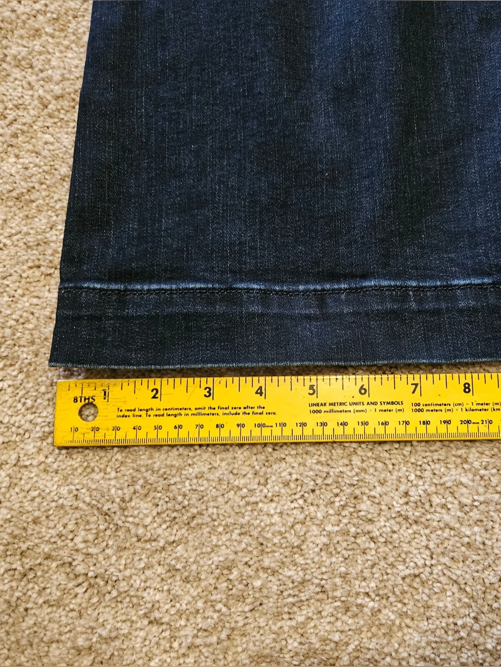 Torrid Dark Black/Blue Flared Jeans Sz. 20R - Picture 7 of 9